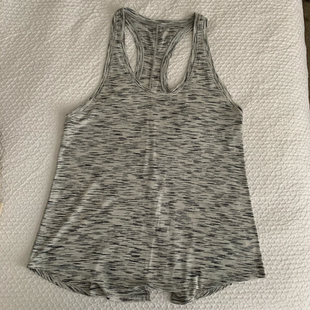 Lululemon spacedye tank 6 small tie back